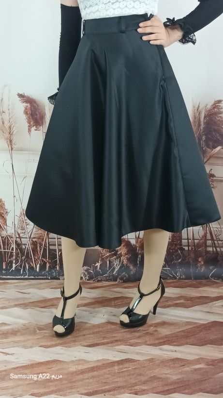 دامن ساتن آمریکایی ( کلوش)